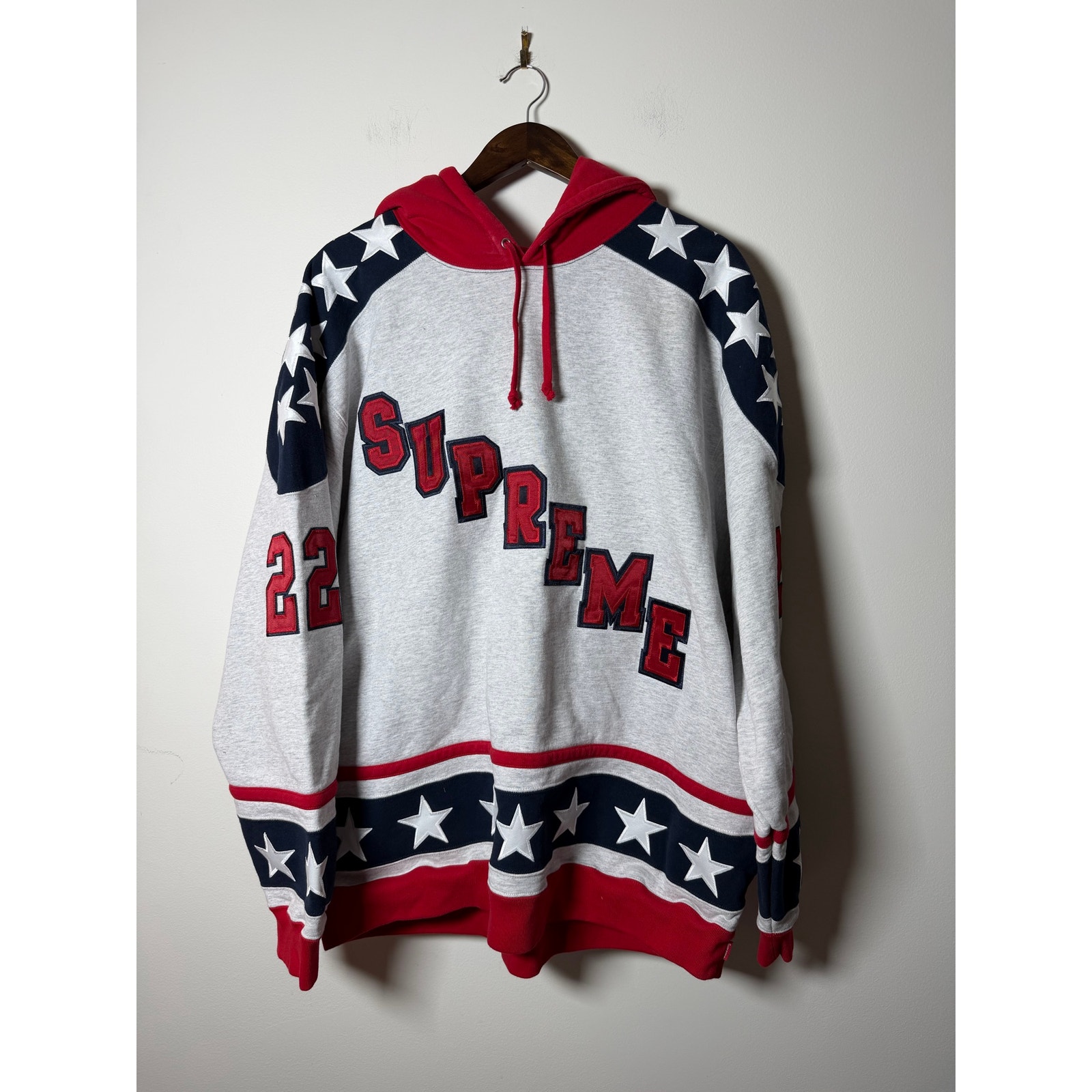 Supreme Hockey Hooded Sweatshirt